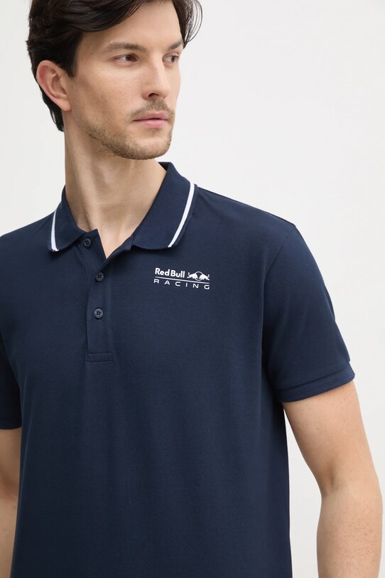 Πόλο Red Bull Racing x Pepe Jeans TIPPED LOGO POLO σκούρο μπλε RM540013