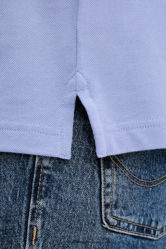 Tommy Jeans polo bawełniane DM0DM20676 niebieski