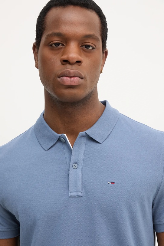 Abbigliamento Tommy Jeans polo in cotone DM0DM20676 blu