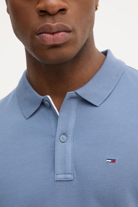 Tommy Jeans polo in cotone blu DM0DM20676