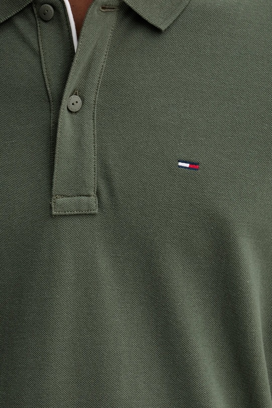 Tommy Jeans polo de bumbac DM0DM20676 verde