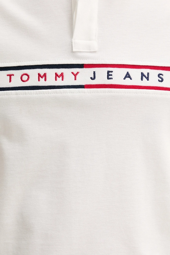 Tommy Jeans polo bawełniane DM0DM20916 beżowy