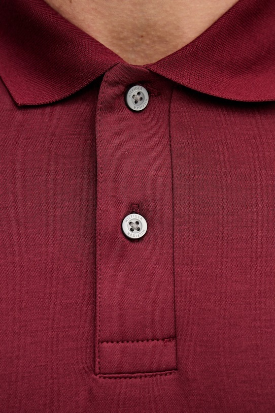 Хлопковое поло Tommy Hilfiger MW0MW39994 бордо