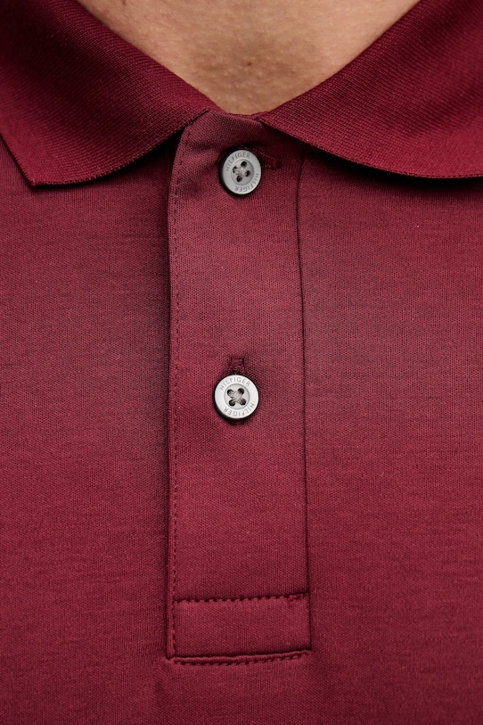 Хлопковое поло Tommy Hilfiger MW0MW39994 бордо