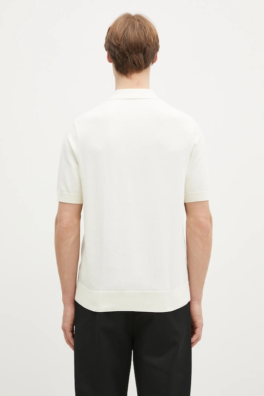 Ρούχα Βαμβακερό πουλόβερ Fred Perry K9709.760 μπεζ