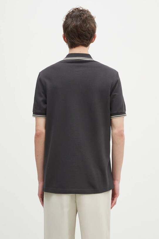 Clothing Fred Perry cotton polo shirt M3600.V56 gray