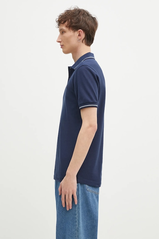 Fred Perry cotton polo shirt M3600.Y21 navy SS25
