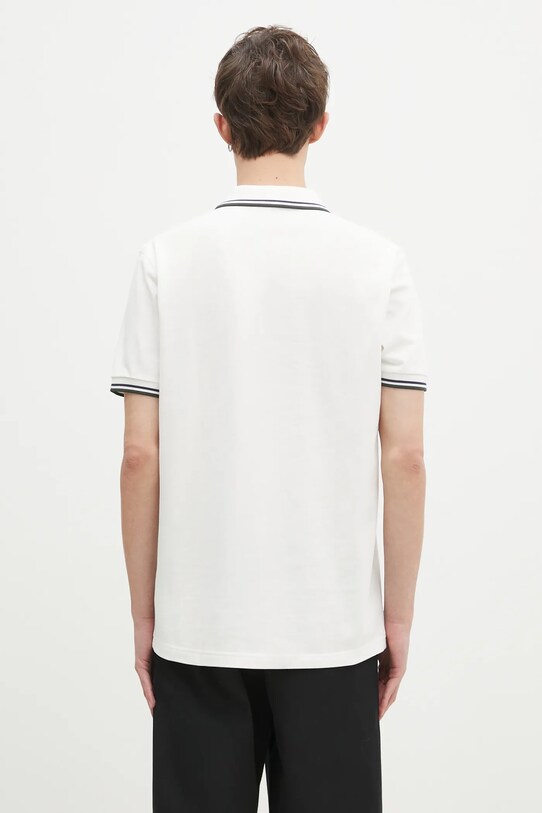 Clothing Fred Perry cotton polo shirt M3600.Y23 white