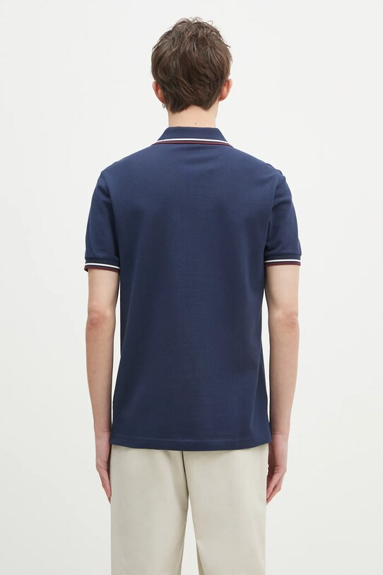 Odzież Fred Perry polo bawełniane M3600.Y29 granatowy