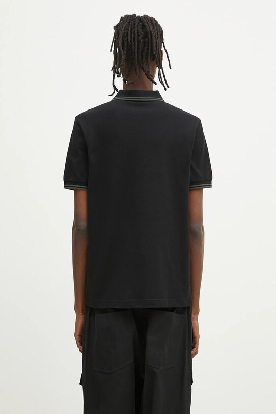 Clothing Fred Perry cotton polo shirt M3600.Y43 black