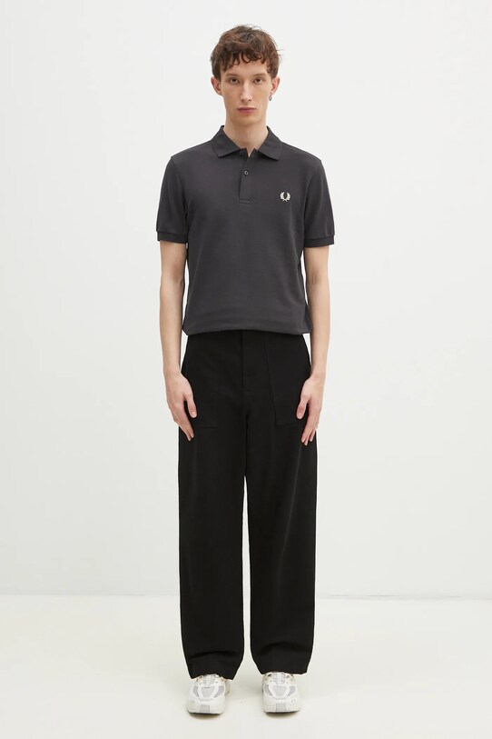 Поло Fred Perry M6000.V56 серый