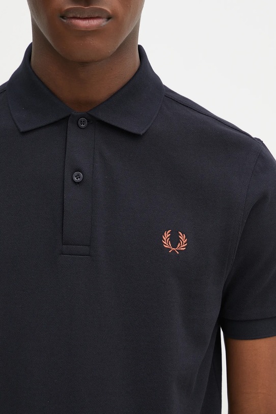 Fred Perry polo in cotone blu navy M6000.Y31
