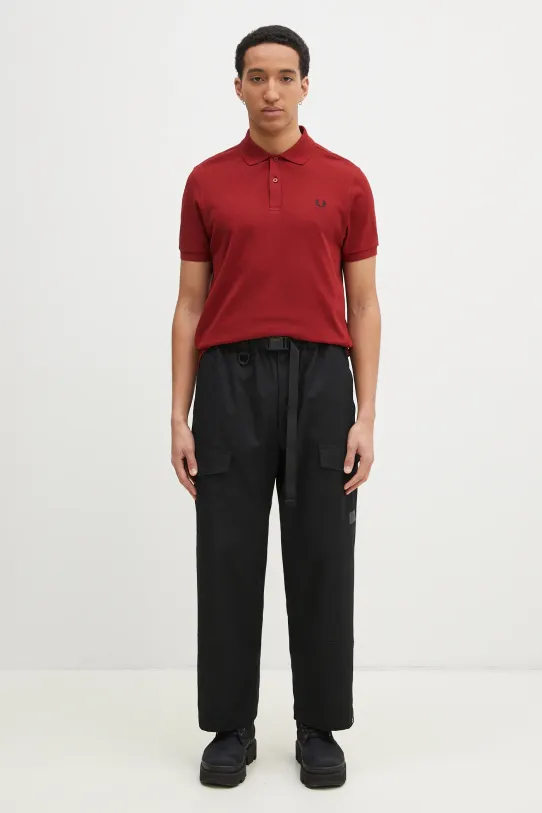 Fred Perry cotton polo shirt M6000.Y35 maroon