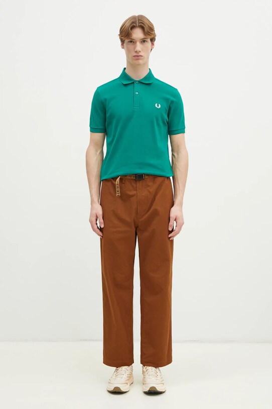 Fred Perry cotton polo shirt M6000.Y37 green