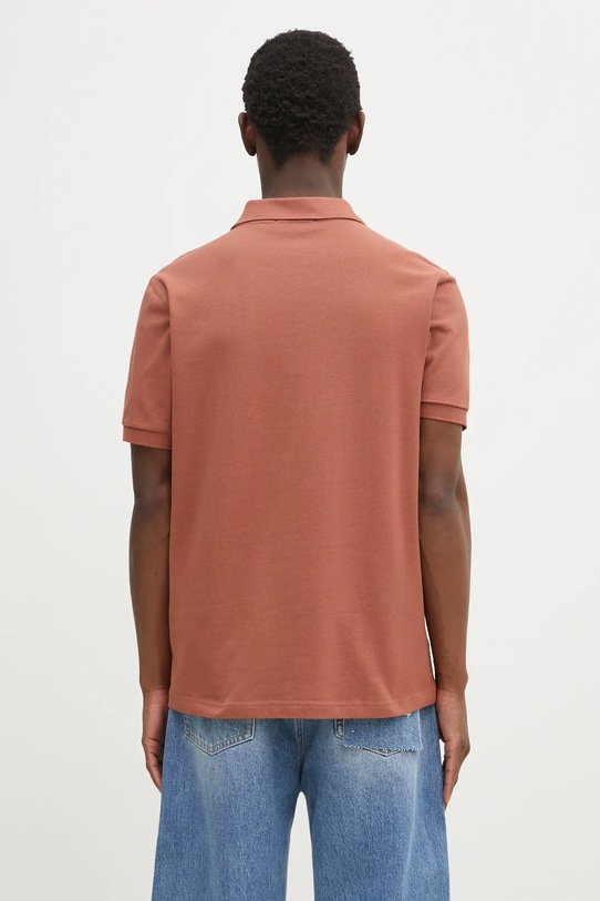 Odzież Fred Perry polo bawełniane M6000.Y52 pomarańczowy