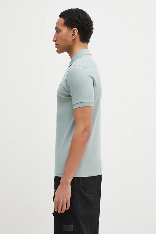 Bavlněné polo tričko Fred Perry M6000.Z35 zelená SS25