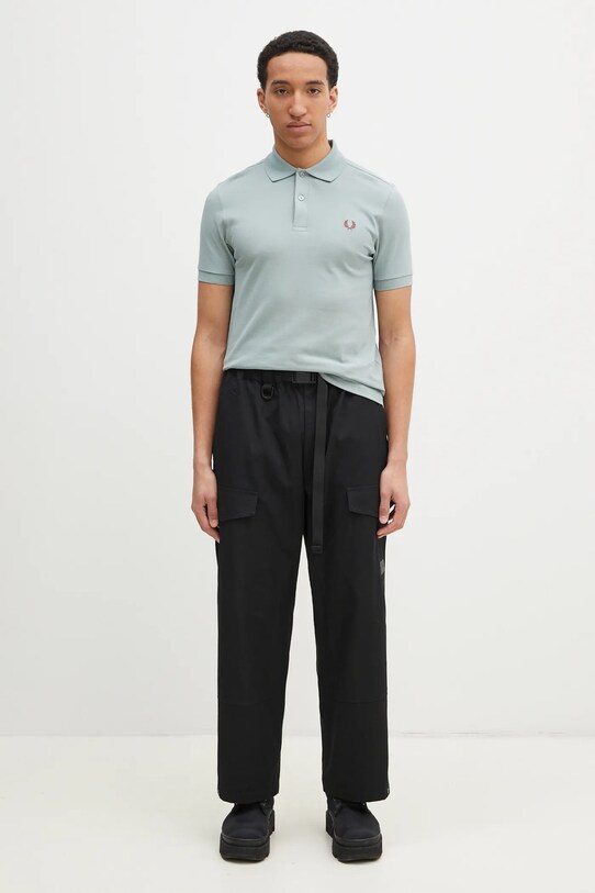 Bavlněné polo tričko Fred Perry M6000.Z35 zelená