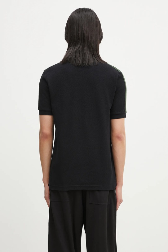Odzież Fred Perry polo bawełniane M9890.102 czarny