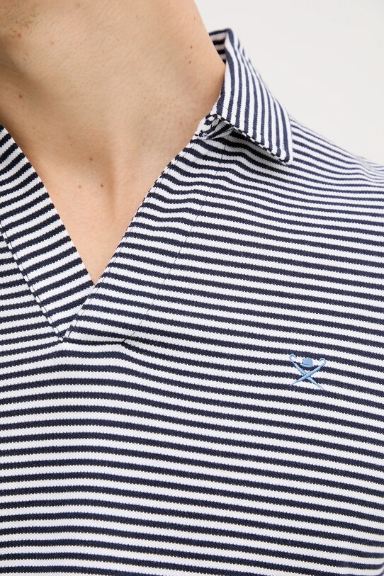 Hackett London polo de bumbac HM563440 bleumarin