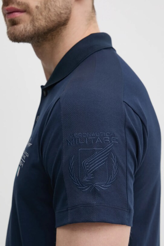 Aeronautica Militare polo PO1845J674 granatowy