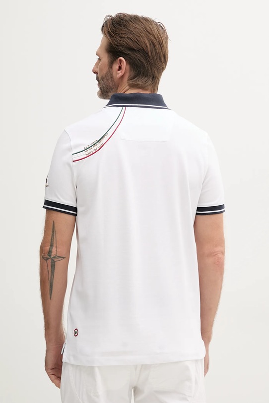 Odjeća Polo majica Aeronautica Militare PO1853P191 bijela