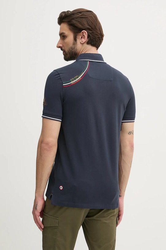 Odzież Aeronautica Militare polo PO1853P191 granatowy