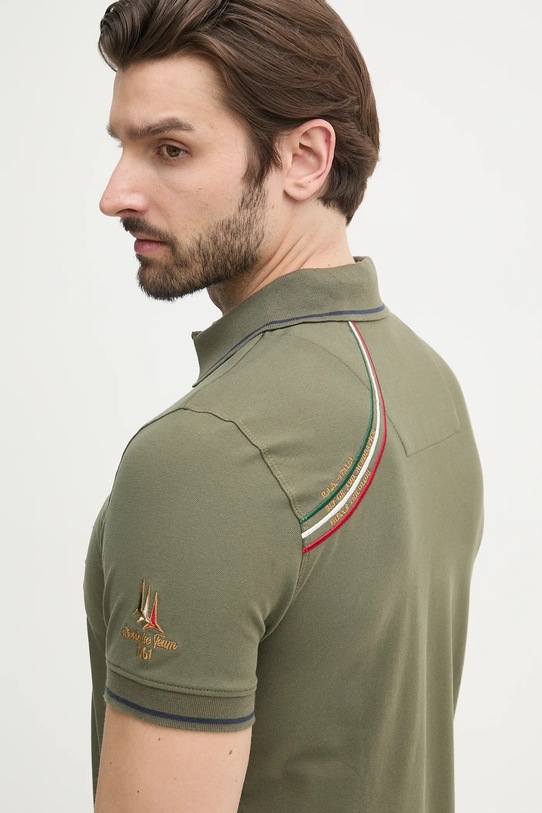 Aeronautica Militare polo zielony PO1853P191