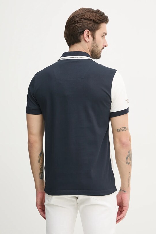 Odzież Aeronautica Militare polo PO1858P173 granatowy