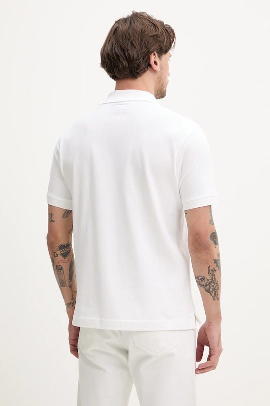 Odzież Guess Jeans polo bawełniane M5GP29.KCJV1 biały