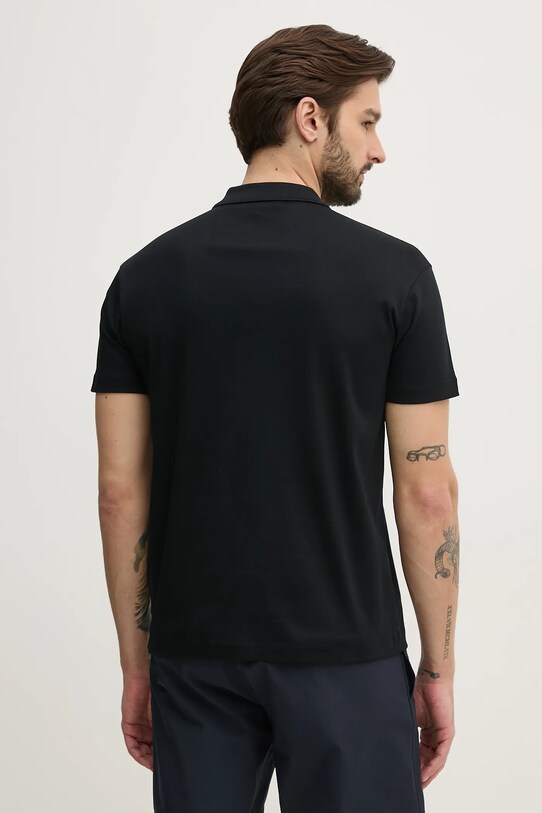 Odzież BALR. polo bawełniane B1122.1040 czarny