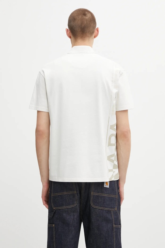 Odzież Napapijri polo bawełniane E-Rivalto NP0A4ID8N1A1 beżowy