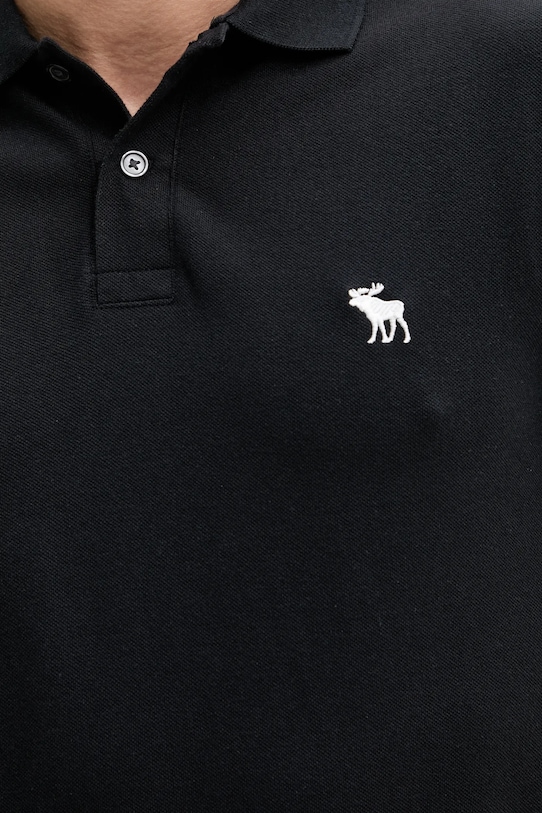 Abercrombie & Fitch polo KI124.5182.900 czarny