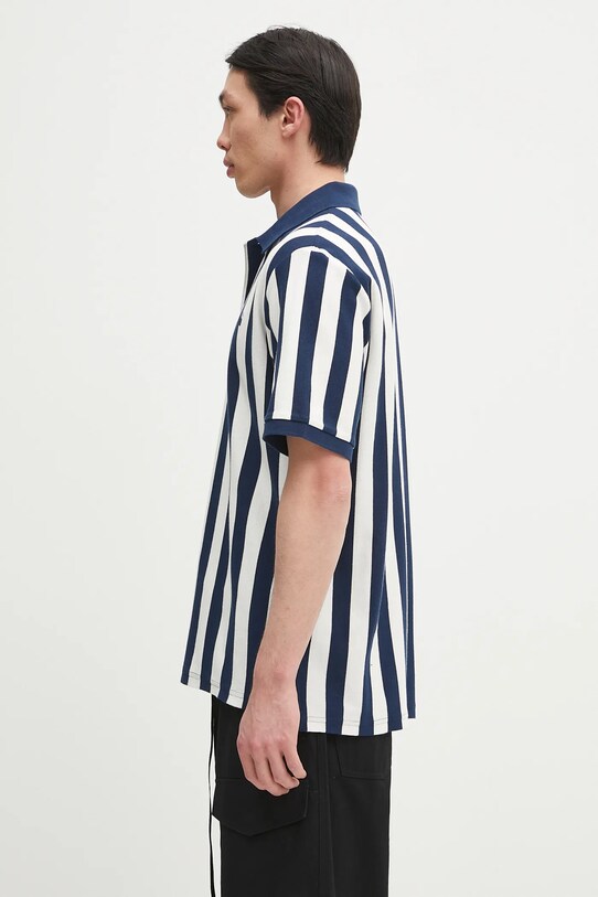 Бавовняне поло Carhartt WIP S/S Boynton Polo I034567.2PPXX темно-синій SS25