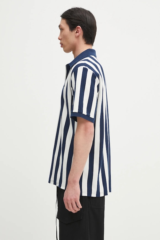 Pamučna polo majica Carhartt WIP S/S Boynton Polo I034567.2PPXX mornarsko plava SS25