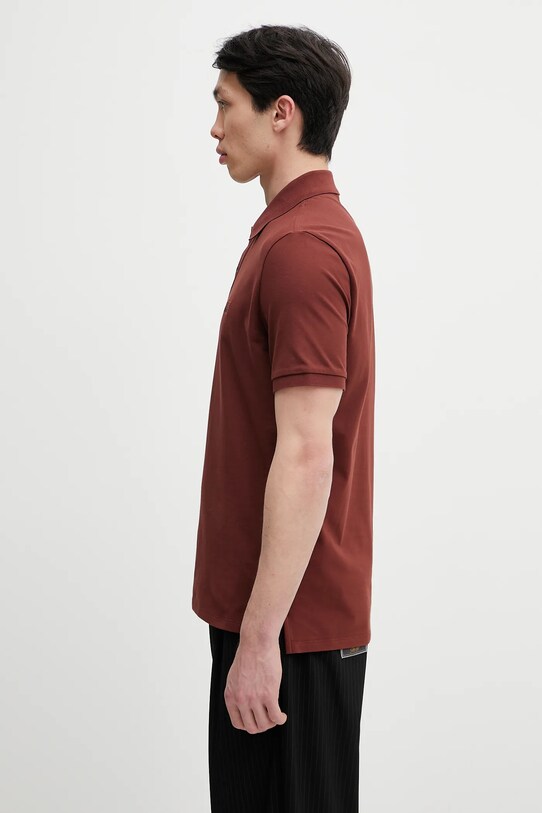 Polo majica C.P. Company 18CMPL065A005263W narančasta SS25