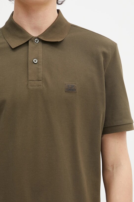 C.P. Company polo shirt green 18CMPL065A005263W