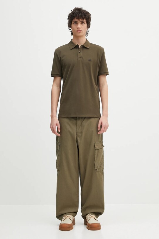 C.P. Company polo shirt 18CMPL065A005263W green