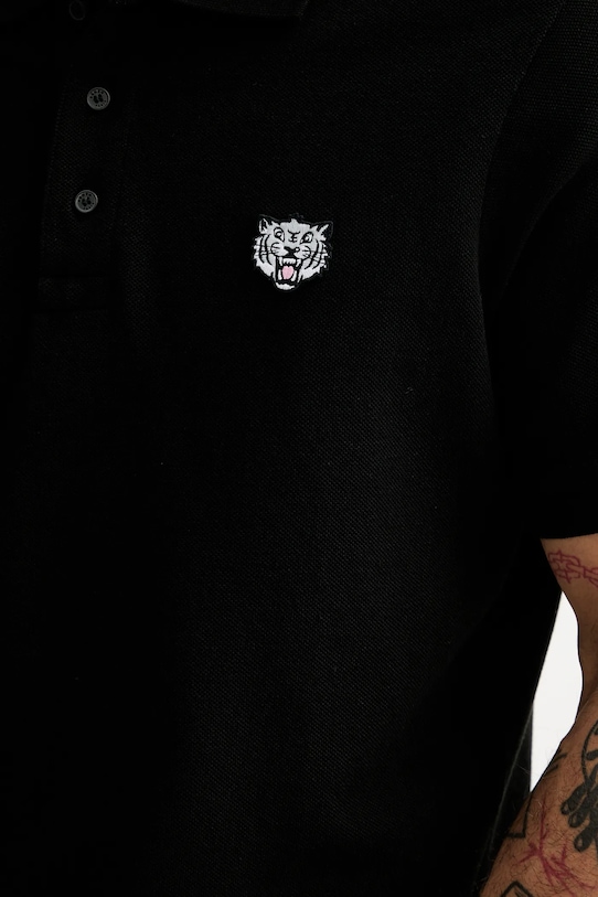 Kenzo polo bawełniane Happy Tiger FF55PO5434PU.99J