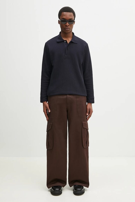 Norse Projects maglione Ruben Double Face LS Polo N10.0214.7004