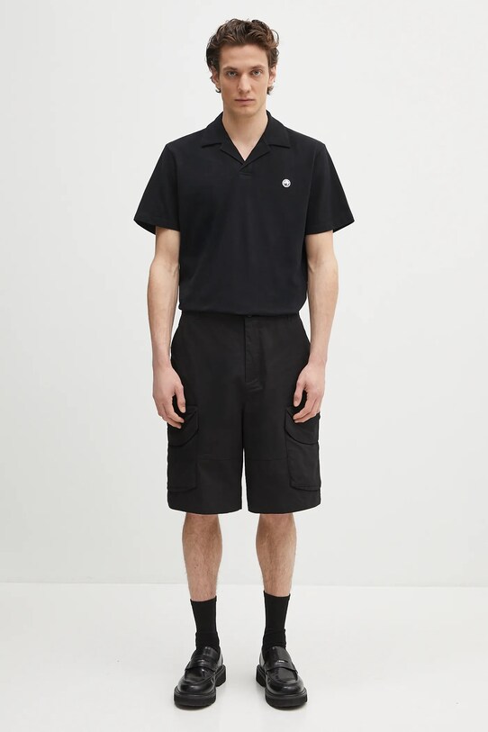 AMBUSH polo de bumbac Polo Shirt 12115323 negru