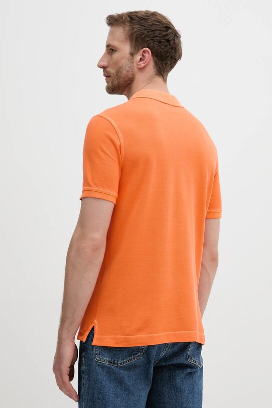 Oblečení Bavlněné polo tričko United Colors of Benetton 3089U302D oranžová