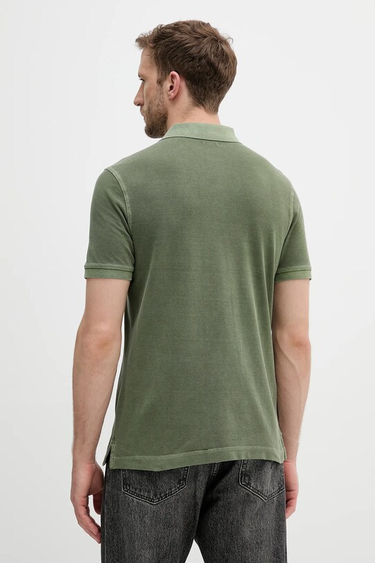 Oblečení Bavlněné polo tričko United Colors of Benetton 3089U302D zelená