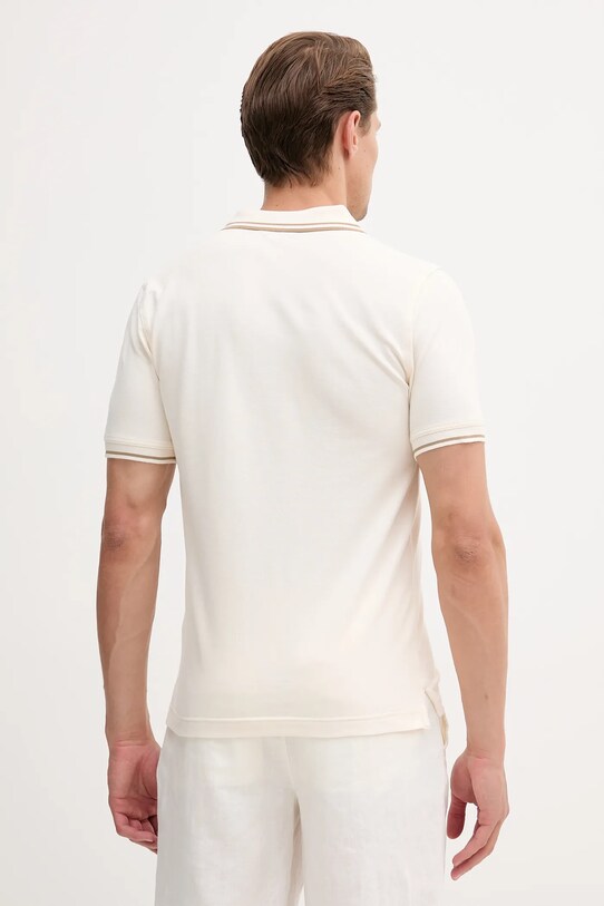 Oblečení Polo tričko United Colors of Benetton 3F9HU302E béžová