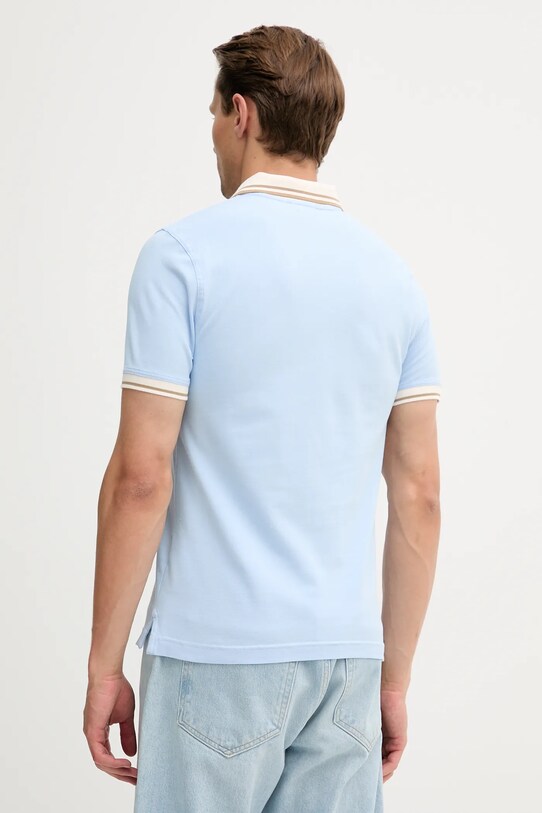 Oblečenie Polo tričko United Colors of Benetton 3F9HU302E modrá
