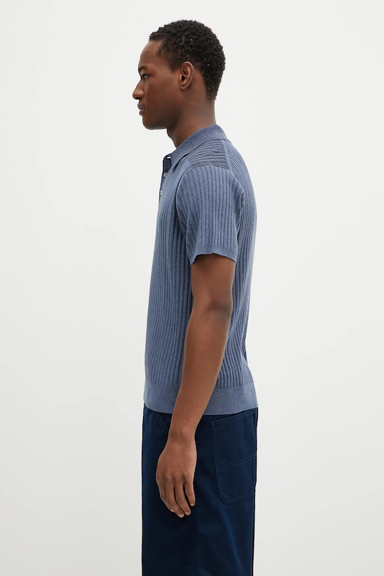 Pamučna polo majica Paul Smith M1R.267Z.P02679 plava SS25