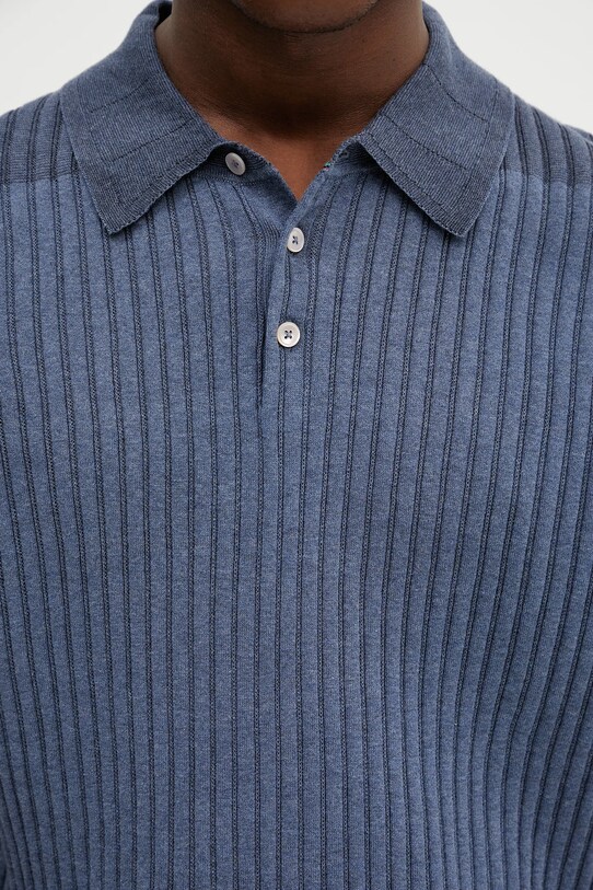 Paul Smith polo bawełniane niebieski M1R.267Z.P02679