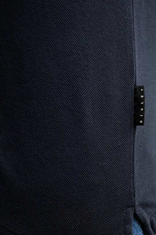 Sisley polo de bumbac 3089S300T bleumarin