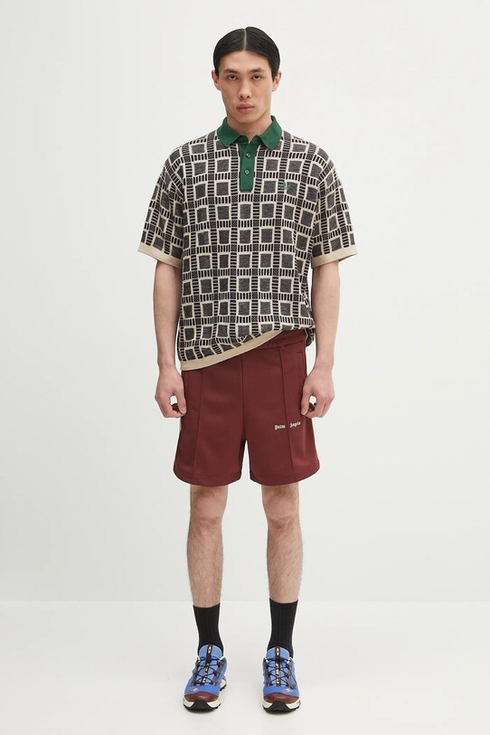 Поло adidas Originals x Brain Dead Dead JN7151 коричневий