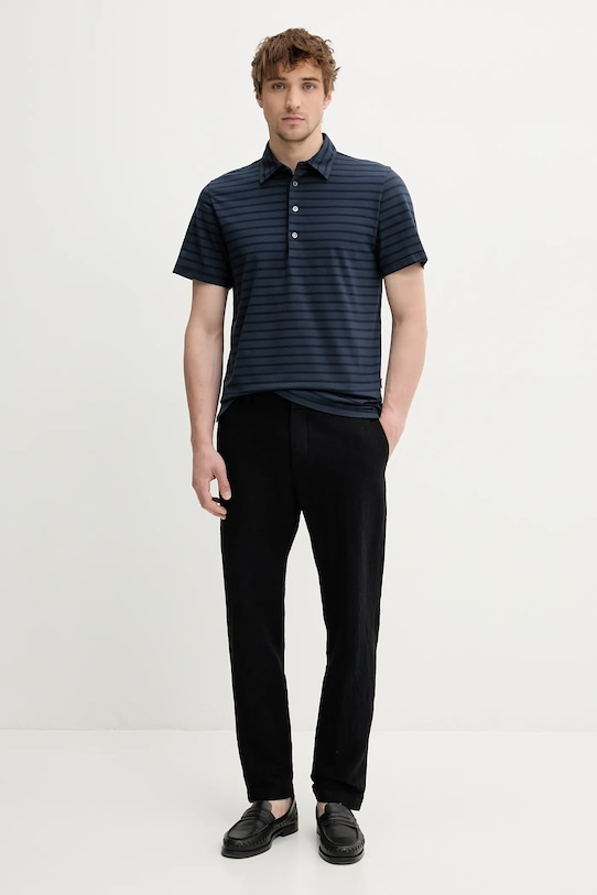 Polo tričko BARENA VENEZIA TSU5103.2645 tmavomodrá SS25