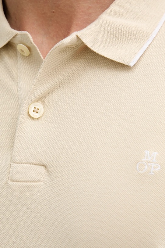 Marc O'Polo tricou polo bej 536214753186
